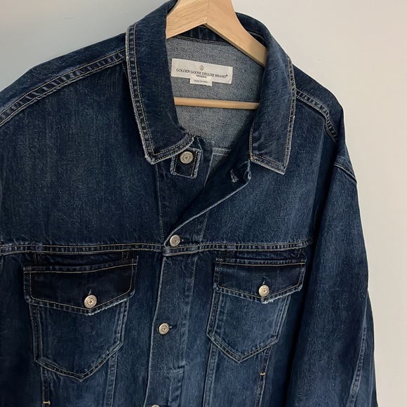 Golden Goose Oversized “Demi” Denim Jacket M - Picture 8 of 12
